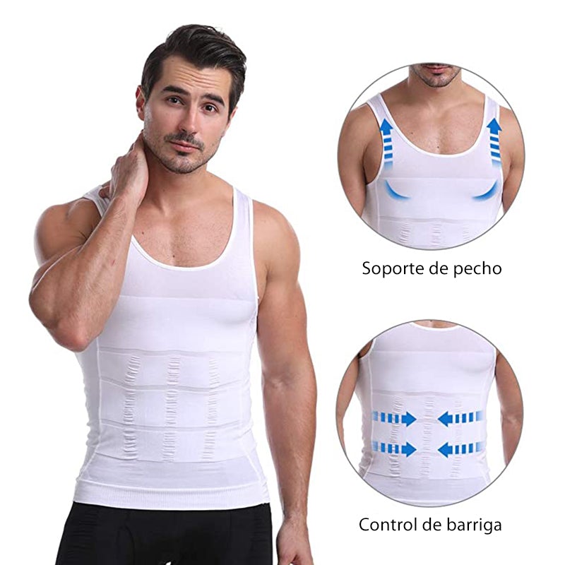 Chaleco moldeador de cuerpo de verano para hombres