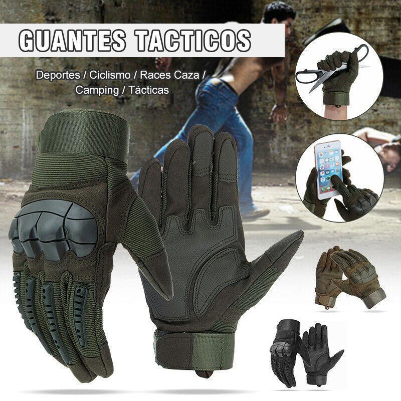 Guantes tácticos militares de dedo completo