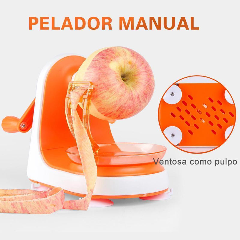 Pelador manual para frutas, fácil de usar