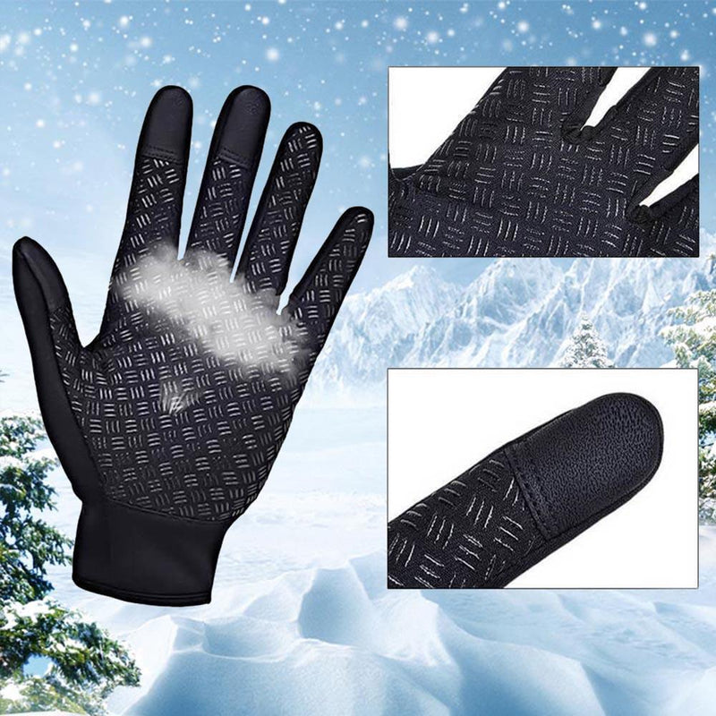 Guantes de pantalla táctil impermeables a prueba de viento de primera calidad unisex