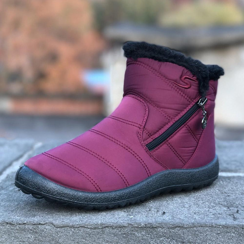 Botas de nieve impermeables se mantienen calientes