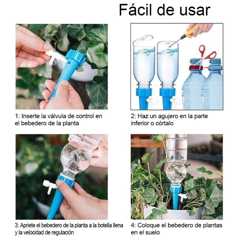 Sistema automático de control de riego de agua