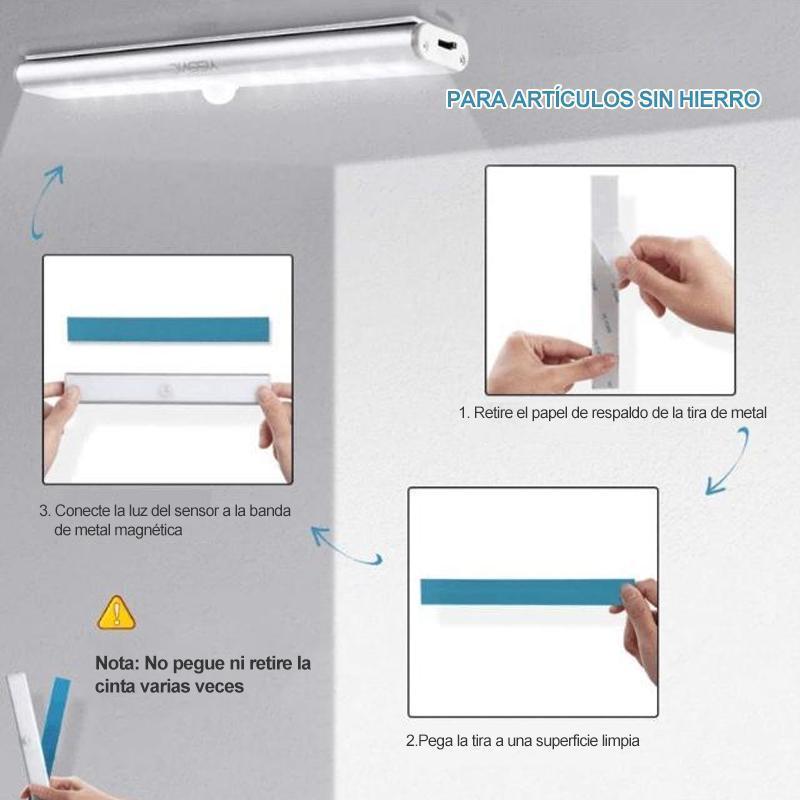 Inducción LED luz del gabinete