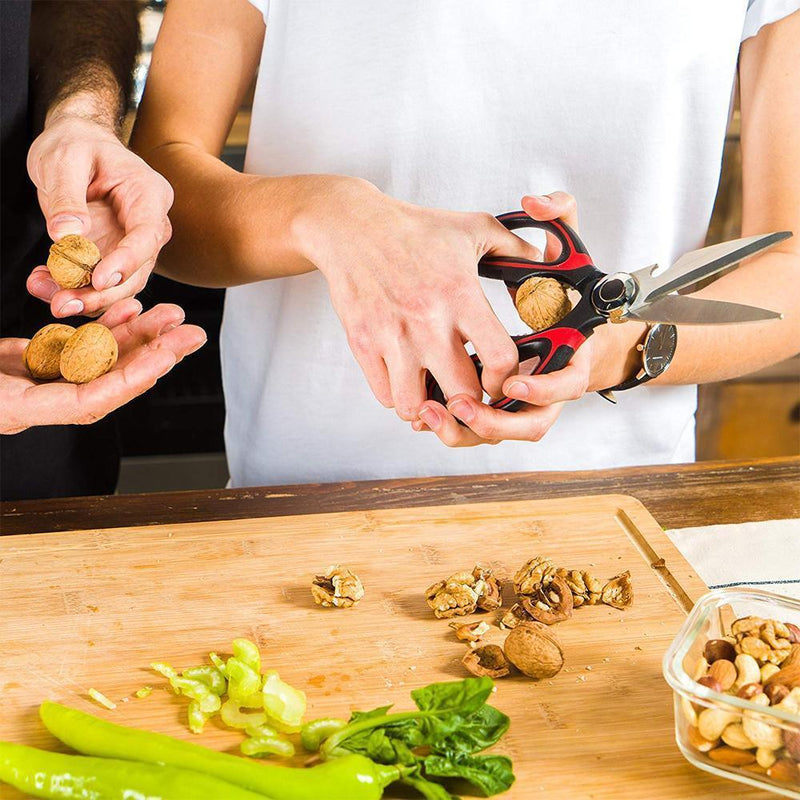 Tijeras de cocina multifuncionales 8 en 1