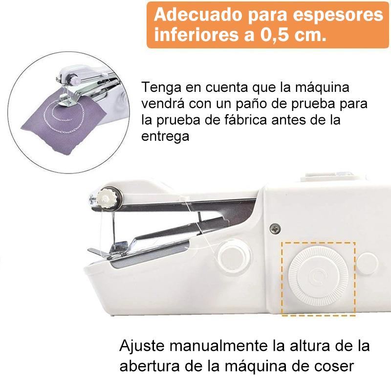 Mini máquina de coser portátil de mano