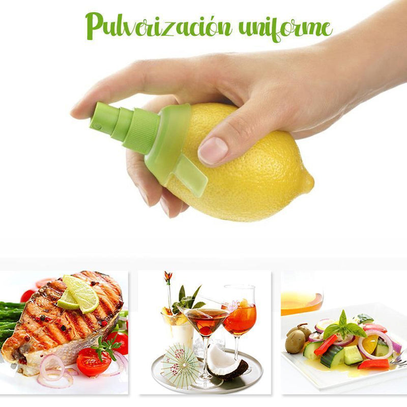 Pulverizador para frutas como limón, 3 diferentes piezas