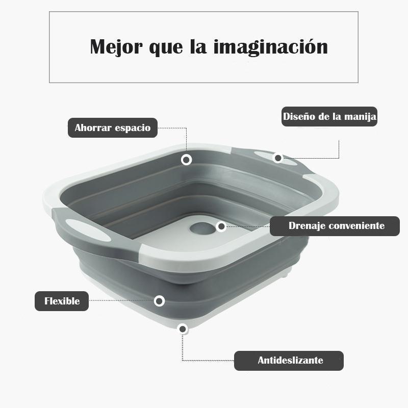 ComoVidaâ„?Cesto plegable multifuncional y portátil