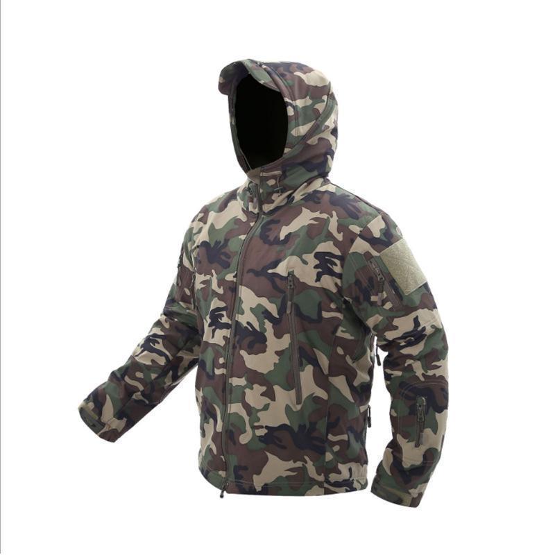 Chaquetas de camuflaje tácticas impermeables