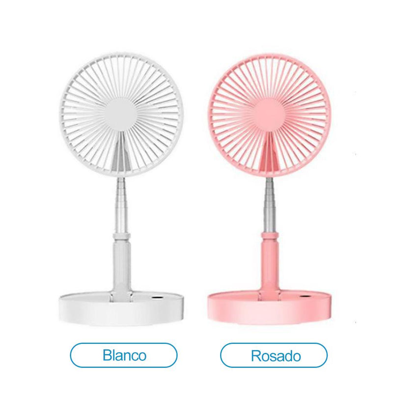 Ventilador de carga USB telescópico plegable