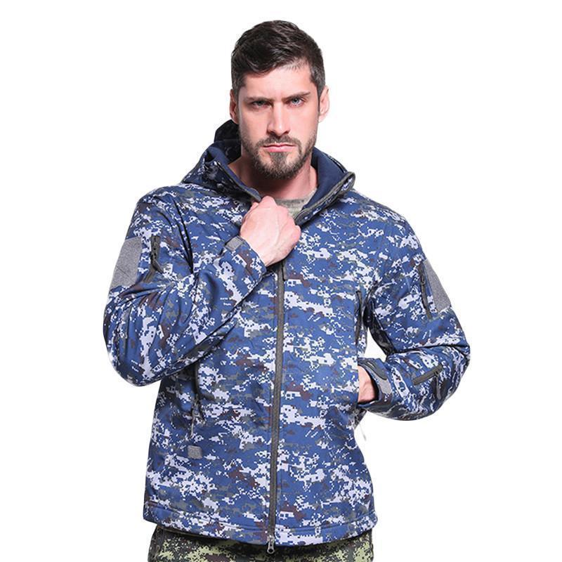 Chaquetas de camuflaje tácticas impermeables