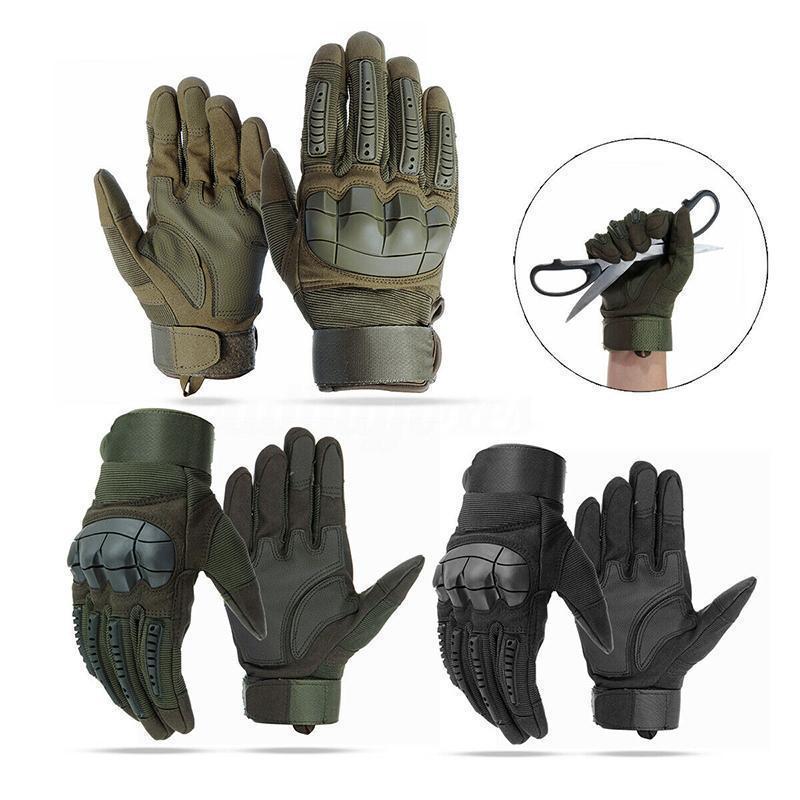 Guantes tácticos militares de dedo completo