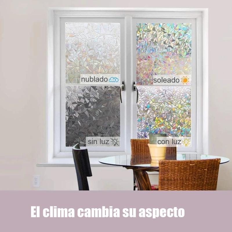 3D Película de ventana arco iris