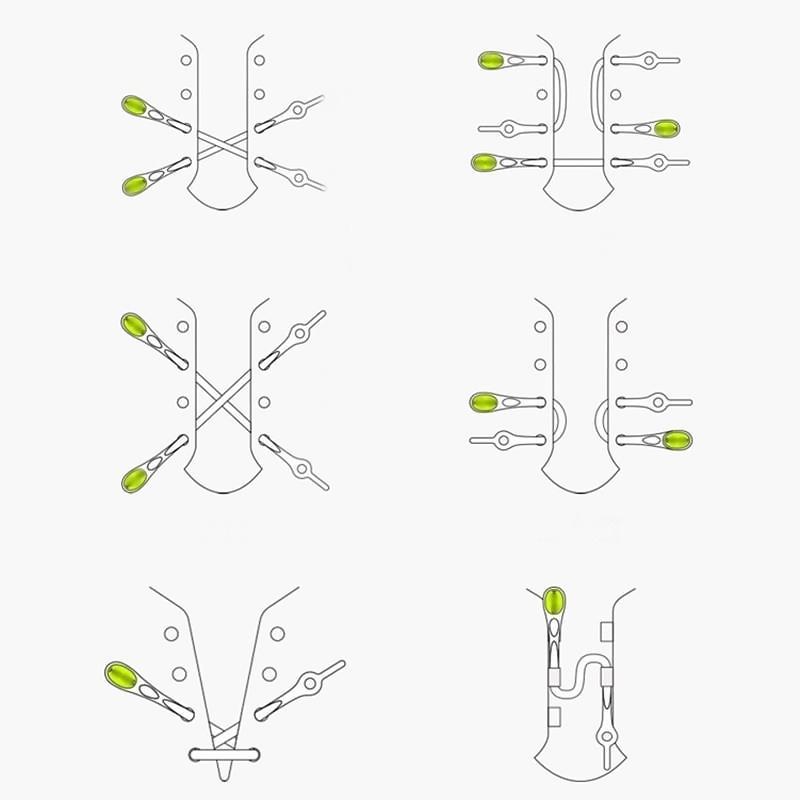 Cordones fáciles (talla única)