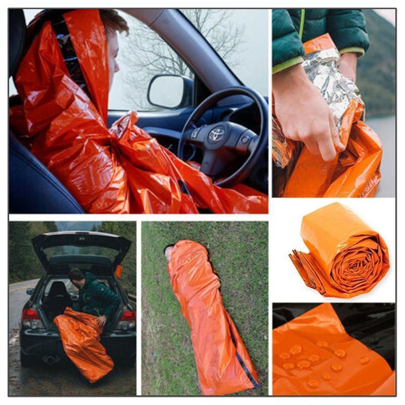 Saco de dormir impermeable de emergencia