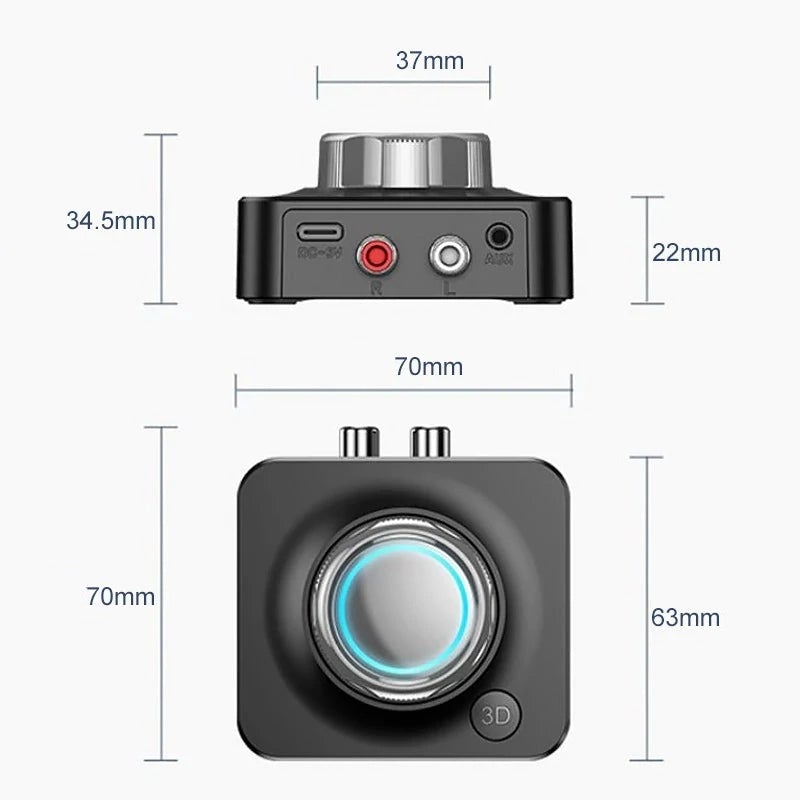 Receptor de audio bluetooth