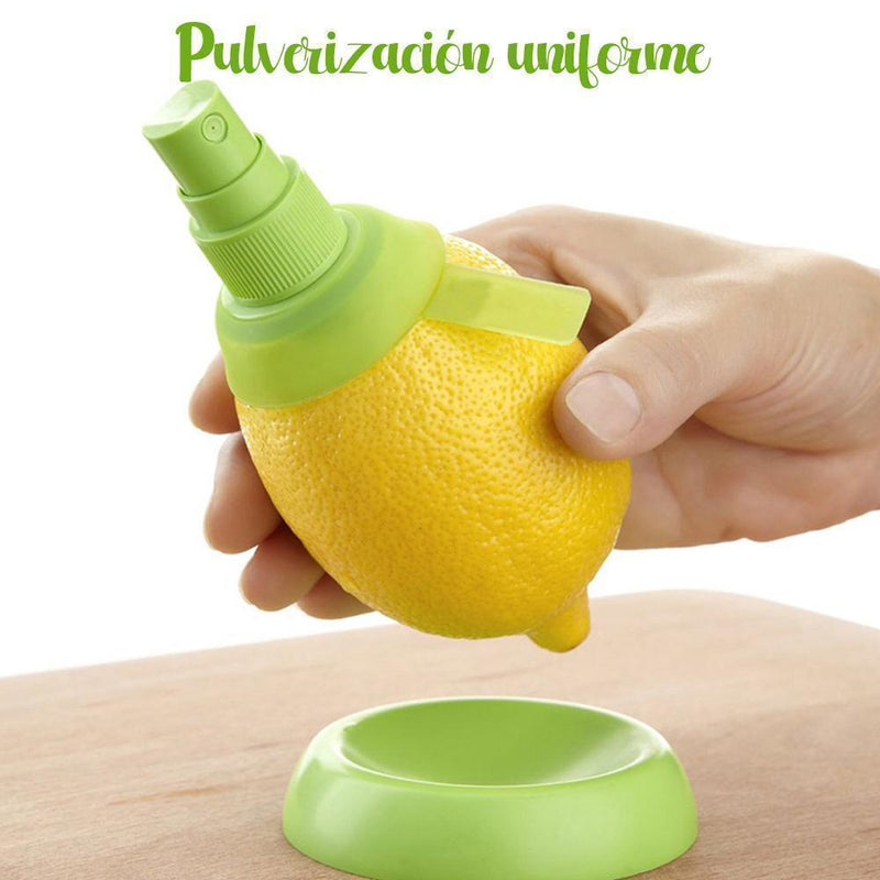 Pulverizador para frutas como limón, 3 diferentes piezas