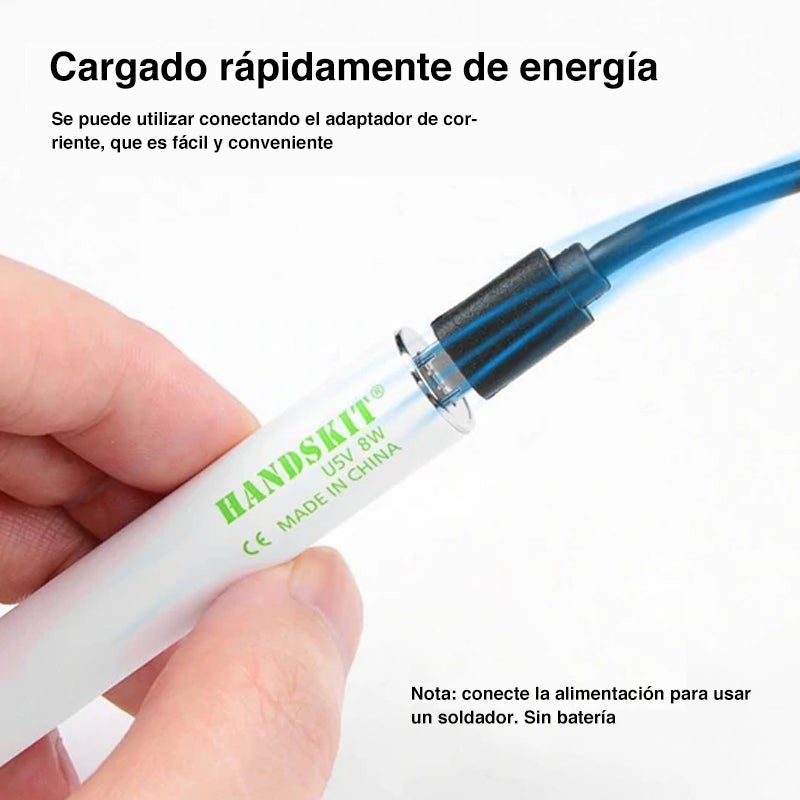 Juego de soldador eléctrico portátil USB