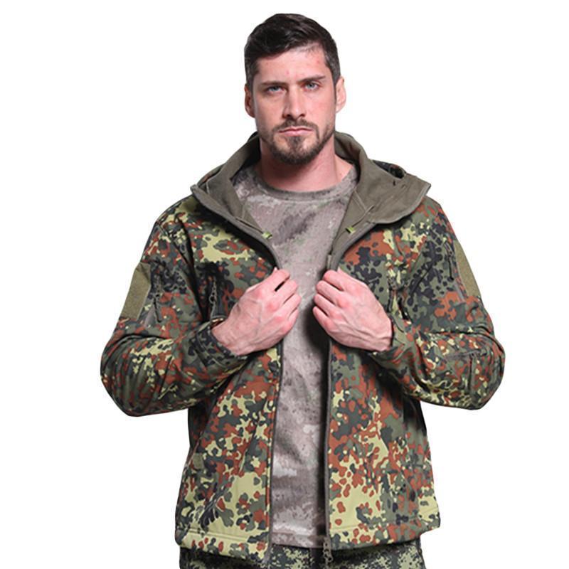 Chaquetas de camuflaje tácticas impermeables