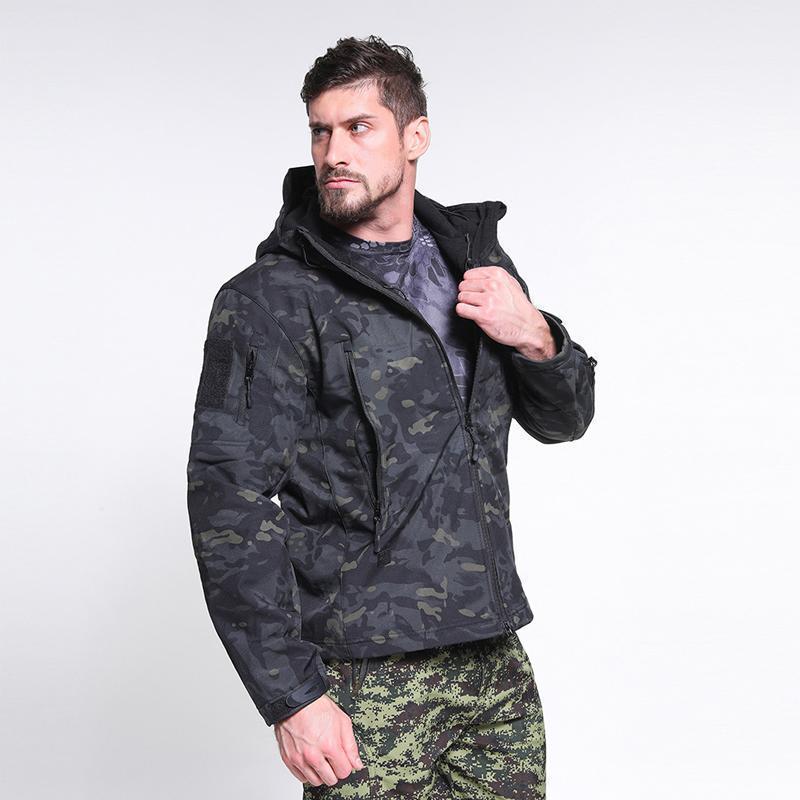 Chaquetas de camuflaje tácticas impermeables