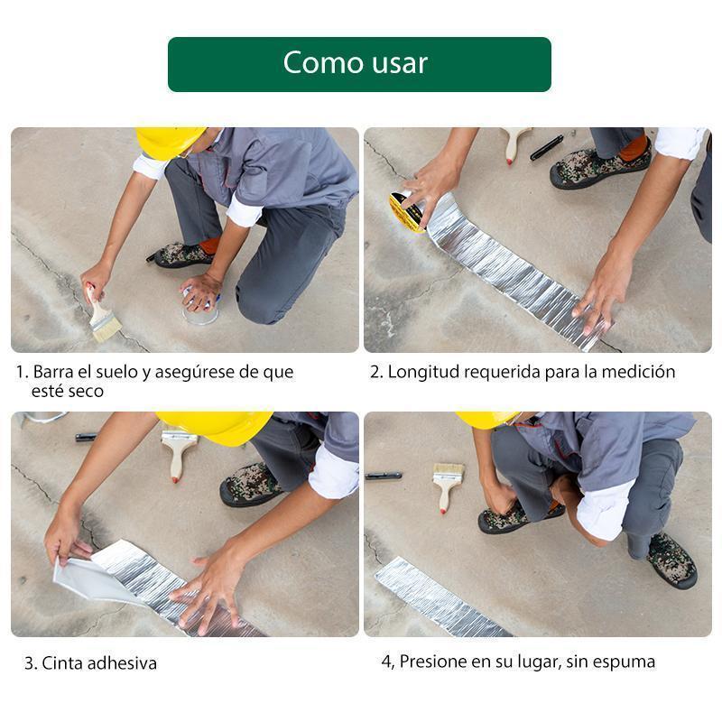 Cinta súper impermeable, caucho butílico 5M