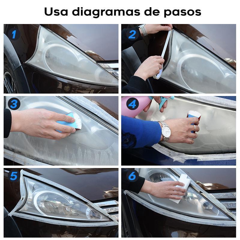 Líquido de reparación de faros de automóvil