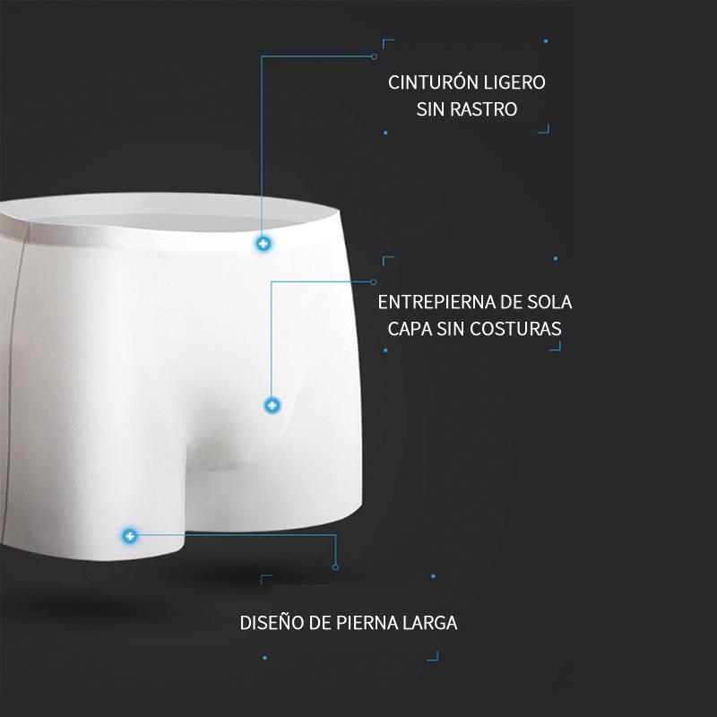 ComoVidaâ„?Calzoncillos Transpirables de Seda de Hielo para Hombres