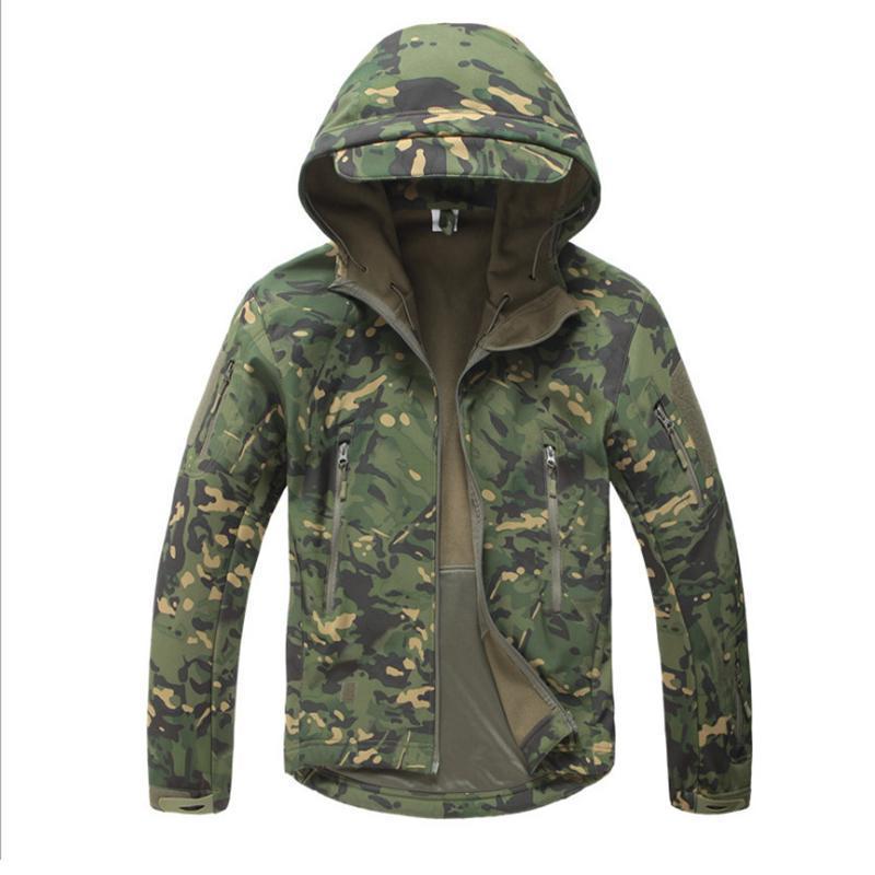 Chaquetas de camuflaje tácticas impermeables