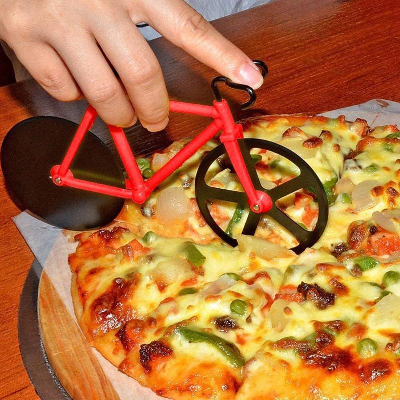 Cortador de pizza con rodillo de rueda