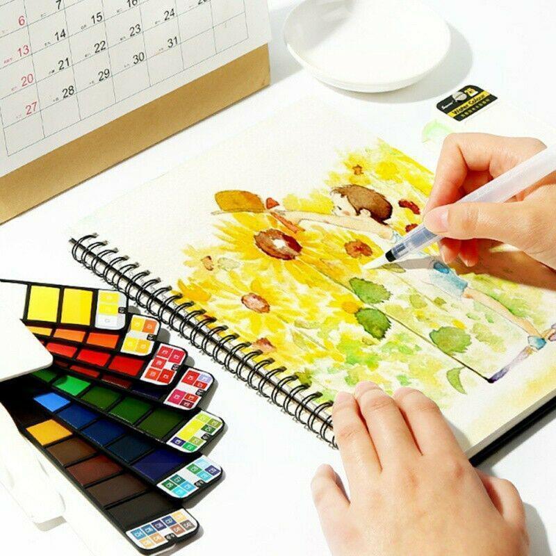 Paleta de pigmentos sólidos para gouache: ¡deje hablar su creatividad!