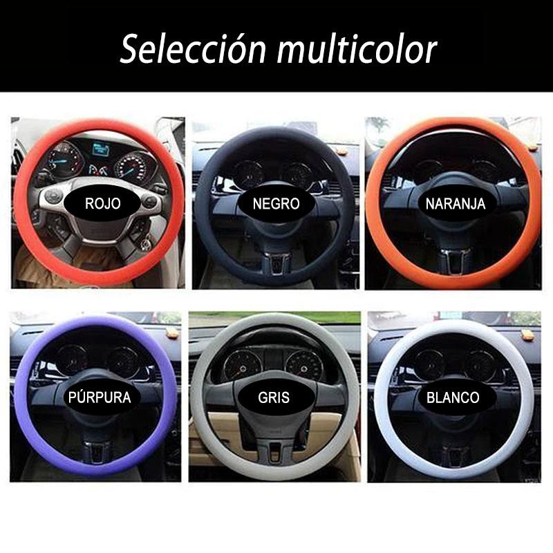 Cubierta protectora del volante del automóvil