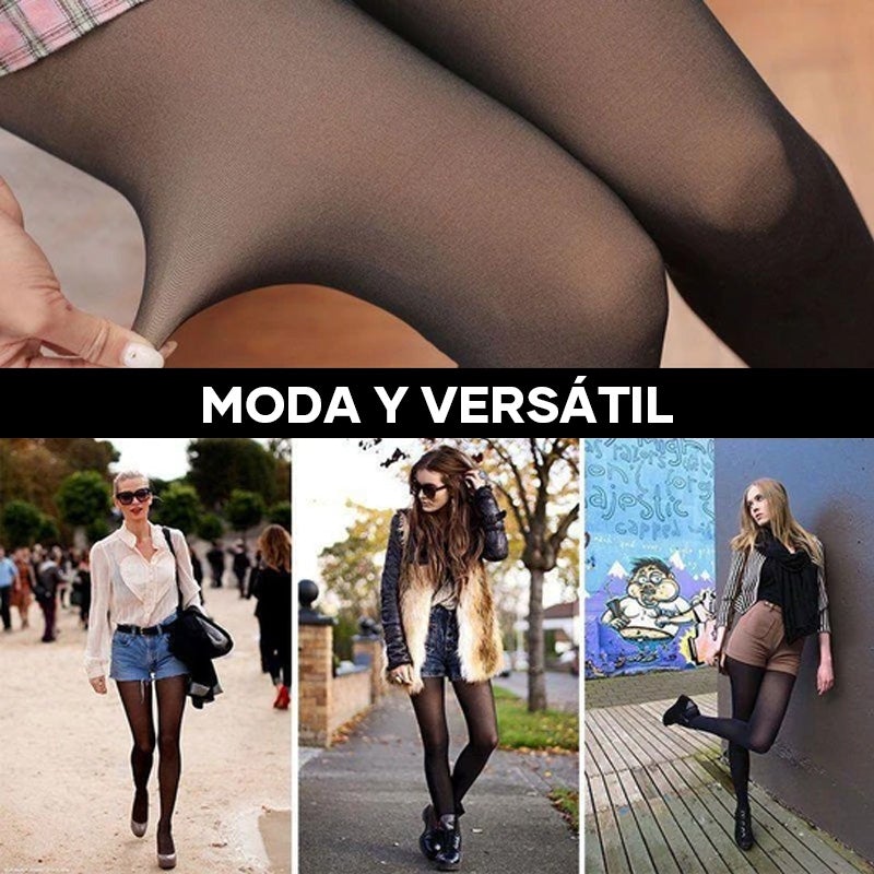 Leggings de medias cálidas de invierno