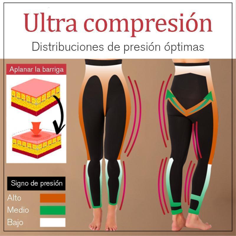 Legging de imitación de piel sintética elástica