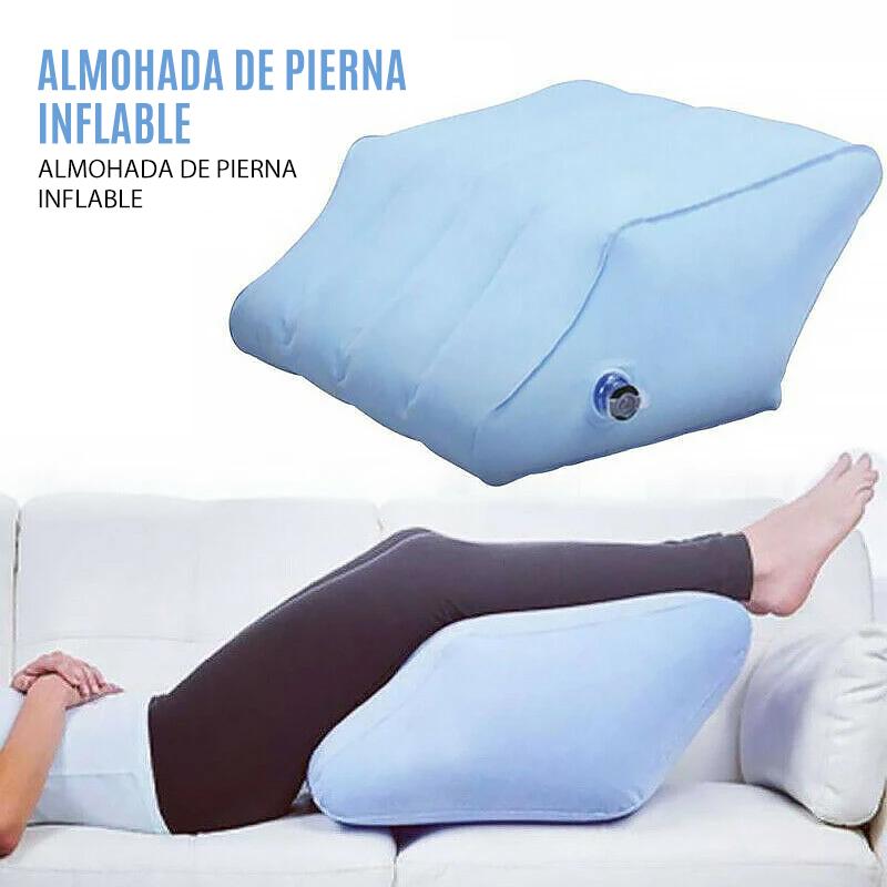 Almohada inflable de la pierna