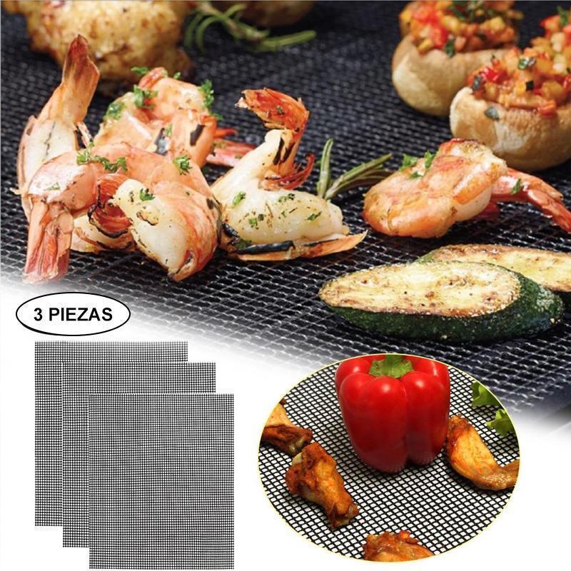 PTFE Reutilizable Antiadherente Superficie para Barbacoa