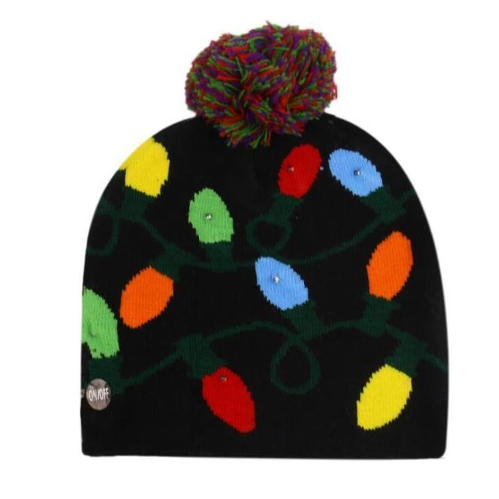 Gorros de Navidad LED