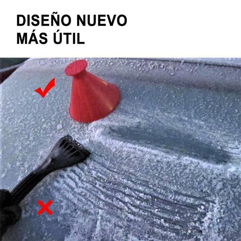 Raspador Mágico de Hielo y Nieve